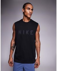 Nike - Athletic Club Chest Logo Tank Top - Lyst