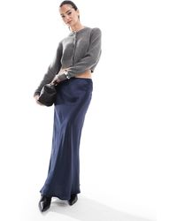 Miss Selfridge - – satin-maxirock - Lyst