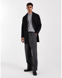 Only & Sons - Abrigo De Mezcla De Lana De - Lyst