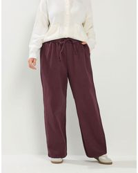 Yours Clothing - Pull On Wide Leg Jeans - Lyst