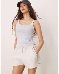 Gina Tricot - Rib Singlet Top - Lyst
