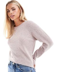 Vero Moda - Gebreide Trui Met Ronde Hals - Lyst