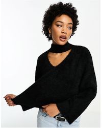 & Other Stories - Cut Out Boucle Jumper - Lyst