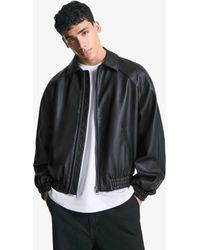 Bershka - Veste en similicuir - Lyst