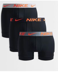 Nike - Essential Microfibre 3 Pack Boxer Briefs - Lyst
