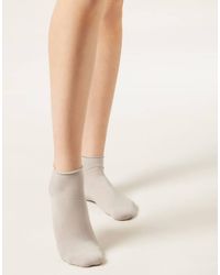Calzedonia - Cotton Bandless Short Socks - Lyst