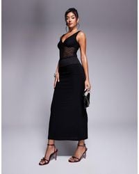 AFRM - – alexis – schulterfreier body aus spitze - Lyst