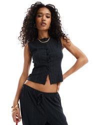 ASOS - – durchgeknöpftes tanktop - Lyst