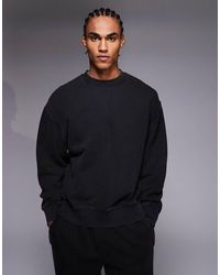 4505 - Icon Rest Day Heavyweight 440gsm Cotton Oversized Boxy Sweatshirt - Lyst