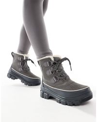 Sorel - – torino v wp – wasserdichte schneestiefel aus leder - Lyst