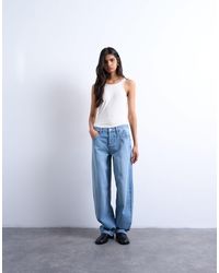 TOPSHOP - Lowrie Low Rise baggy Jeans - Lyst