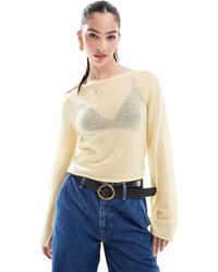 ASOS - – weitmaschiger strickpullover - Lyst