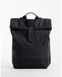 ASOS - Rolltop-clip-rucksack - Lyst