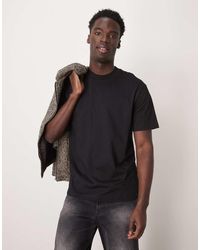 SELECTED - 100% Cotton Heavyweight Oversized T-Shirt - Lyst