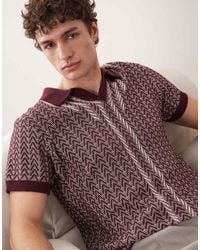 South Beach - Knit Polo Top - Lyst