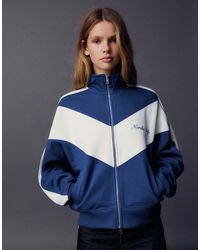 Bershka - Hoogsluitend Jack Met Print - Lyst