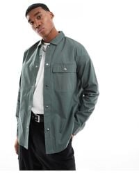 Only & Sons - Long Sleeve Shirt With Front Pocket - Lyst