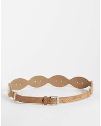 Gina Tricot - Cintura Chiaro Con Fibbia Argentata - Lyst