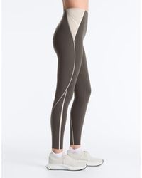 Oysho - High-rise Compressive Reflective Core Control Ankle-length leggings - Lyst