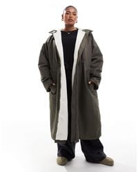 ASOS - Asos design curve – longline-regenjacke - Lyst