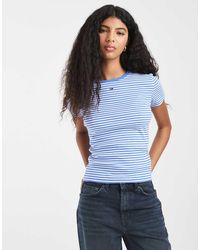 Tommy Hilfiger - Essential Rib Slim Fit T-Shirt - Lyst