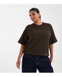 ONLY - 3/4 Sleeve Knit Sweater - Lyst