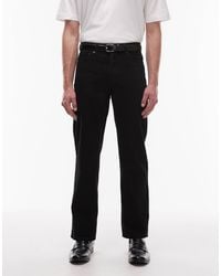 TOPMAN - Rigid Straight Jean - Lyst