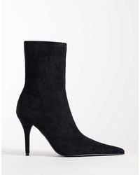 ASOS - Rina High Stiletto Sock Ankle Boots - Lyst