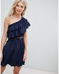 vero moda one shoulder dress