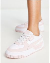 PUMA - Cali dream - sneakers bianche e rosa - Lyst