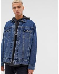 cheap monday denim jacket mens