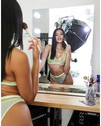 Calvin Klein - Ck One Pride Mesh Unlined Double Layer Bralette - Lyst