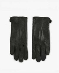 Barneys Originals - Real Leather Gloves - Lyst