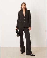Mango - Bergen Tailored Straight Trouser Co-ord - Lyst