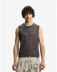 Bershka - Gilet Met Vervaagd Effect - Lyst