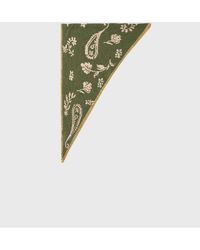Stradivarius - Dreiecksschal mit paisley-print - Lyst