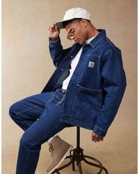 Carhartt - Og Double Front Denim Jacket - Lyst