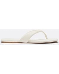 Stradivarius - Thong Flat Sandals - Lyst