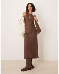 Vrg Grl - Opal Sleeveless Linen Maxi Dress - Lyst