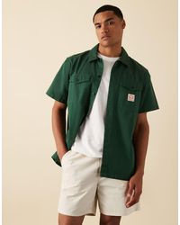 Levi's - Camisa De Manga Corta Y Estilo Worker Con Parche Del Logo De La Colección Cápsula Workwear De - Lyst