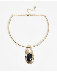 ASOS - Torque-chokerkette mit schwarzem anhänger - Lyst