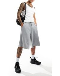 Collusion - Skater Longline Fit Jersey Trackie Shorts - Lyst
