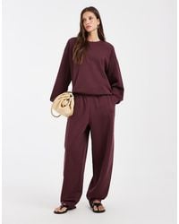 Vero Moda - Oversized Balloon Leg joggers Co-ord - Lyst