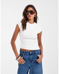 ASOS - Fitted Short Sleeve Baby Tee - Lyst
