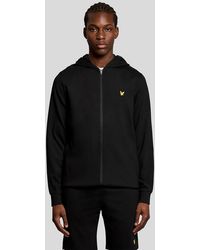 Lyle & Scott - Mid Layers Fly Fleece Full-Zip Hoodie - Lyst