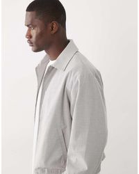 ASOS - Smart Co-Ord Oversized Harrington Jacket - Lyst