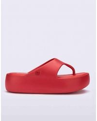 Melissa - Free Platform Thong Slip On Sandal - Lyst