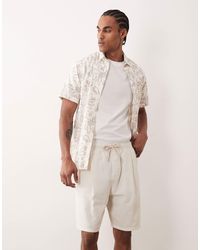 ASOS - Co-Ord Textured Jorts - Lyst