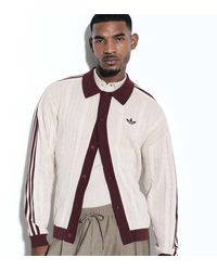 adidas Originals x ASOS - Knitted Cardigan - Lyst