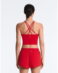 Oysho - Comfortlux Strap Tank Top With Cups - Lyst